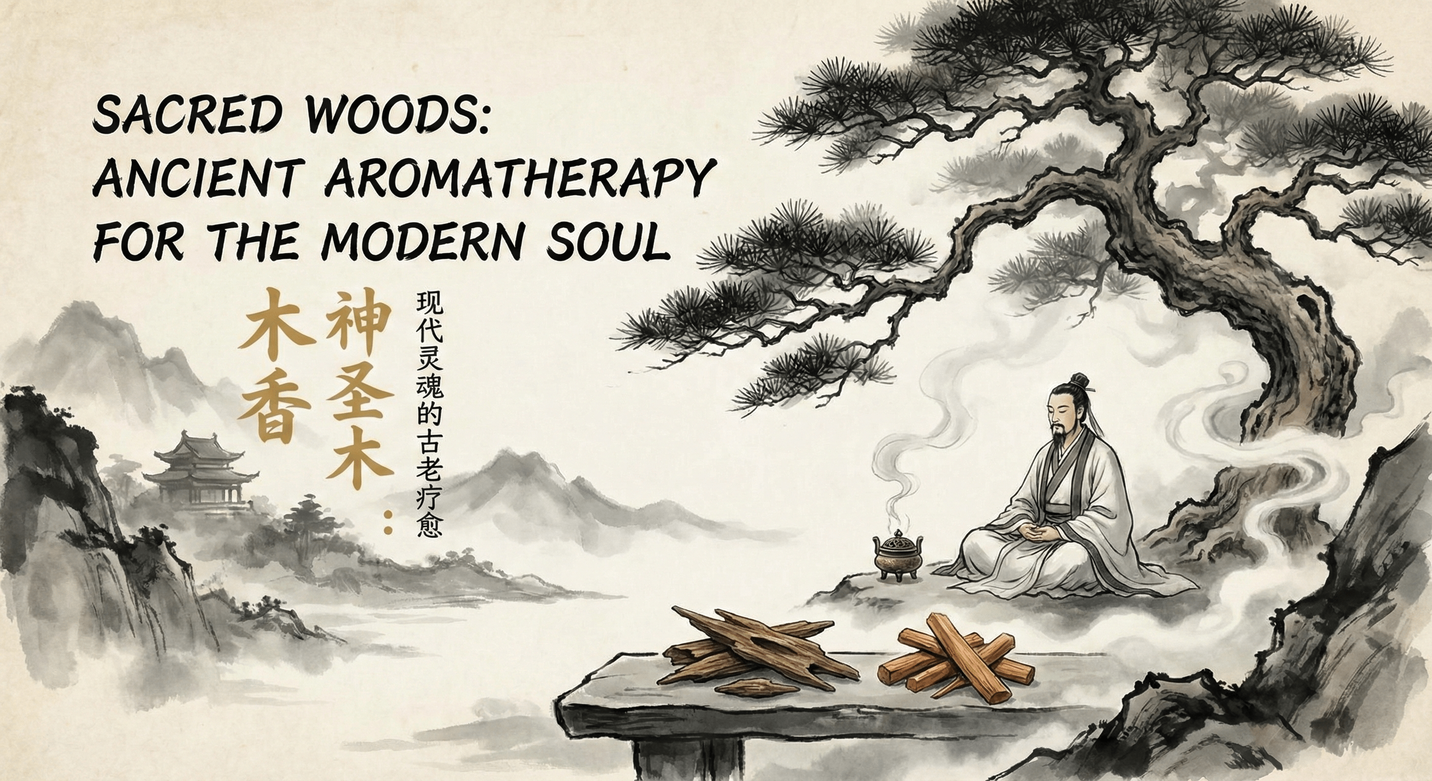 Sacred Woods: Ancient Aromatherapy for the Modern Soul - TRIYUN