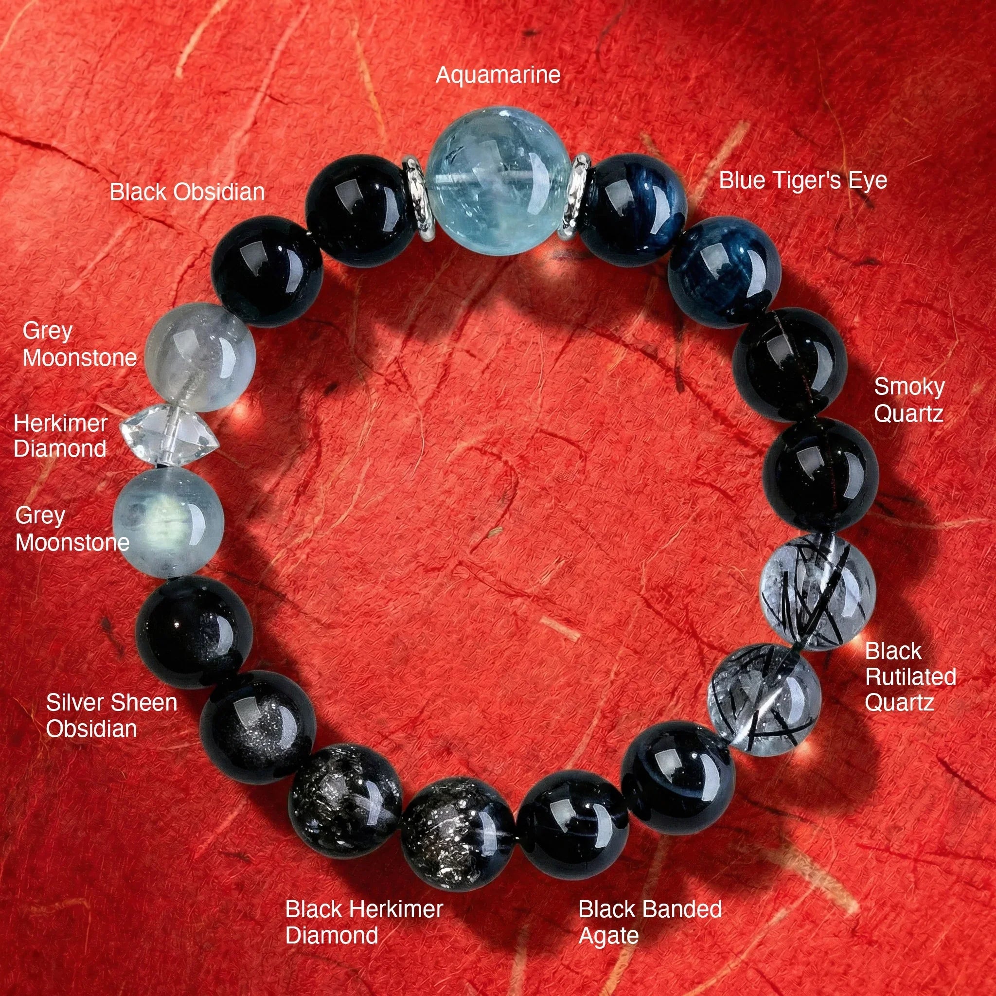 Eternal Soul Series - Water | Wisdom & Wealth Flow Energy Balancing Bracelet - TRIYUN
