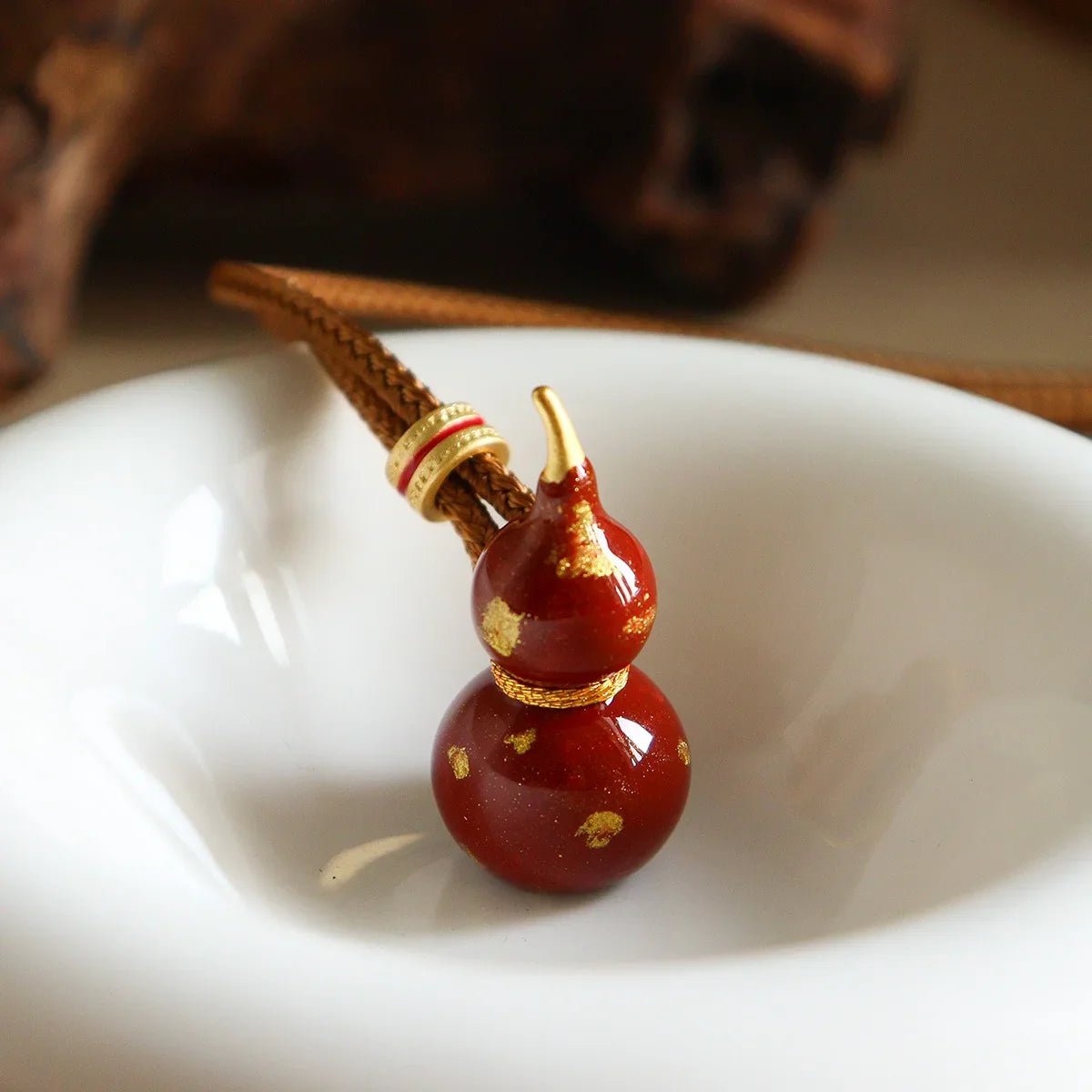 Zen Pulse Collection - Fire Wu Lou | Energy Alignment & Protection Amulet - TRIYUN